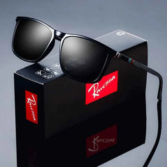 Fashion Square Polarized Sunglasses man Driving Fishing Luxury Brand Designer UV400 Eyewear