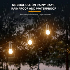 Solar Camping Light – USB-C Rechargeable, 3 Modes, Waterproof Portable Light for Hiking & Emergencies