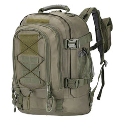 Tactical Backpack – 39–64L Expandable, MOLLE, Water-Resistant Nylon, 6 Colors