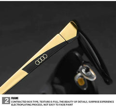 Audi Sunglasse Luxury brands s for Men Polarized Sun Glasses Travel Eyewears Classic Pilot Goggle with UV 400 Protection 5591
