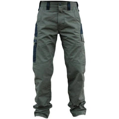 Men's Multi-Pocket Cargo Trousers – Wear-Resistant Tactical Work Pants for Outdoor Use