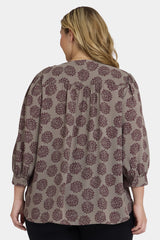 Bonnie Blouse In Plus Size - Valenton