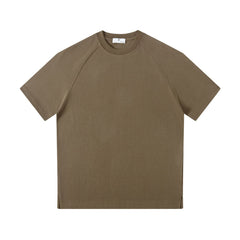Men's Relaxed Fit Combed Cotton Raglan T-Shirt