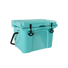 25QT Rotomolded Hard Cooler | 5-Day Ice Retention, Bottle Opener & Cup Holder