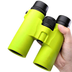 10x42 HD Binoculars – Bright Orange Compact Outdoor Telescope for Hiking & Travel