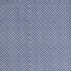 Cobalt Blue Lotus Flower Fabric