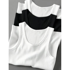 Men's Slim Fit Cotton Tank Top 3-Pack