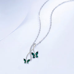 Butterfly Necklace Women's Fashion Simple Clavicle Chain Mother's Day Gift