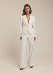 THE JONES LINEN WIDE LEG PANT