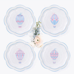 Bea Balloon Dinner & Starter Plates (Set of 8)