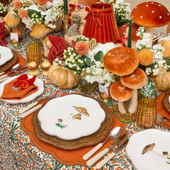 Scalloped Mushroom Dinner Plate