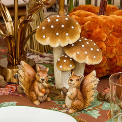 Cheeky Squirrel (Pair) - 7cm