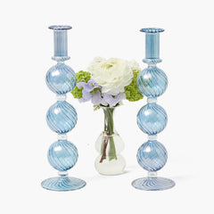 Camille Azure Candle Set (Apple Green)