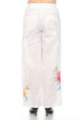 Johnny Was Workshop Malory Drawstring Hem Cargo Pants Boho Chic W61624 *
