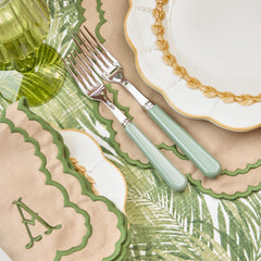 Sage Green Cutlery (5 Piece)