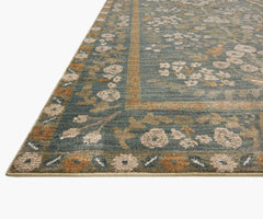 Fiore Florence Power Loomed Rug - Slate & Sage