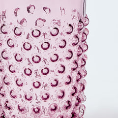 Purple Hobnail Glasses (Set of 6)