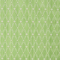 Green Theodora Trellis Fabric