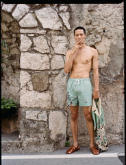 ‘Le Sirenuse’ Swim Trunks by Lucio Liguori