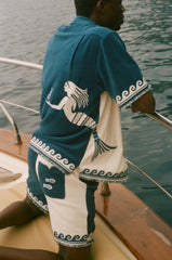 'Le Sirenuse' Late Checkout Cabana (Blue)