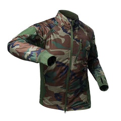 Men's Nylon Camouflage Jacket – Lightweight Outdoor Outerwear