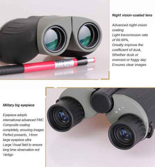 High-Powered Waterproof Night Vision Binoculars – Outdoor Telescope for Hunting & Hiking