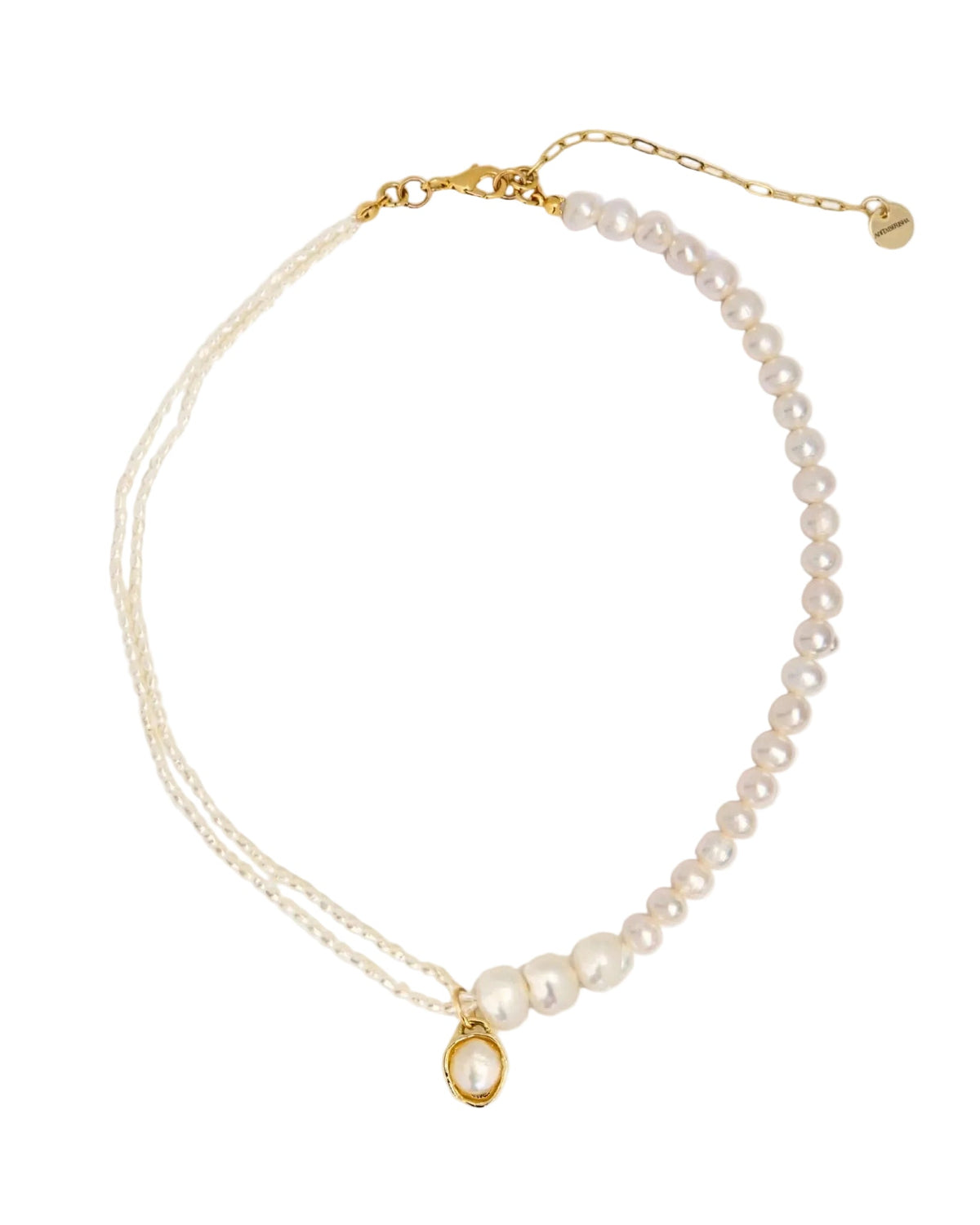 Petite Mix Pearl Collar