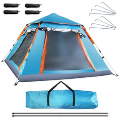 4-5 Person Waterproof Camping Tent with Mosquito Net