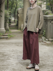 Women's Aesthetic  Summer Comfortable  Loose Bottom