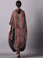 Elegant Women's Print Maxi Dress | Eva Trends