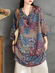 Artistic Women's Summer Mid-Length Top | Eva Trends