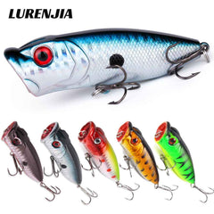 Topwater Bass Fishing Lure Kit with Soft Frogs – Choose 22, 58, or 102 Pieces