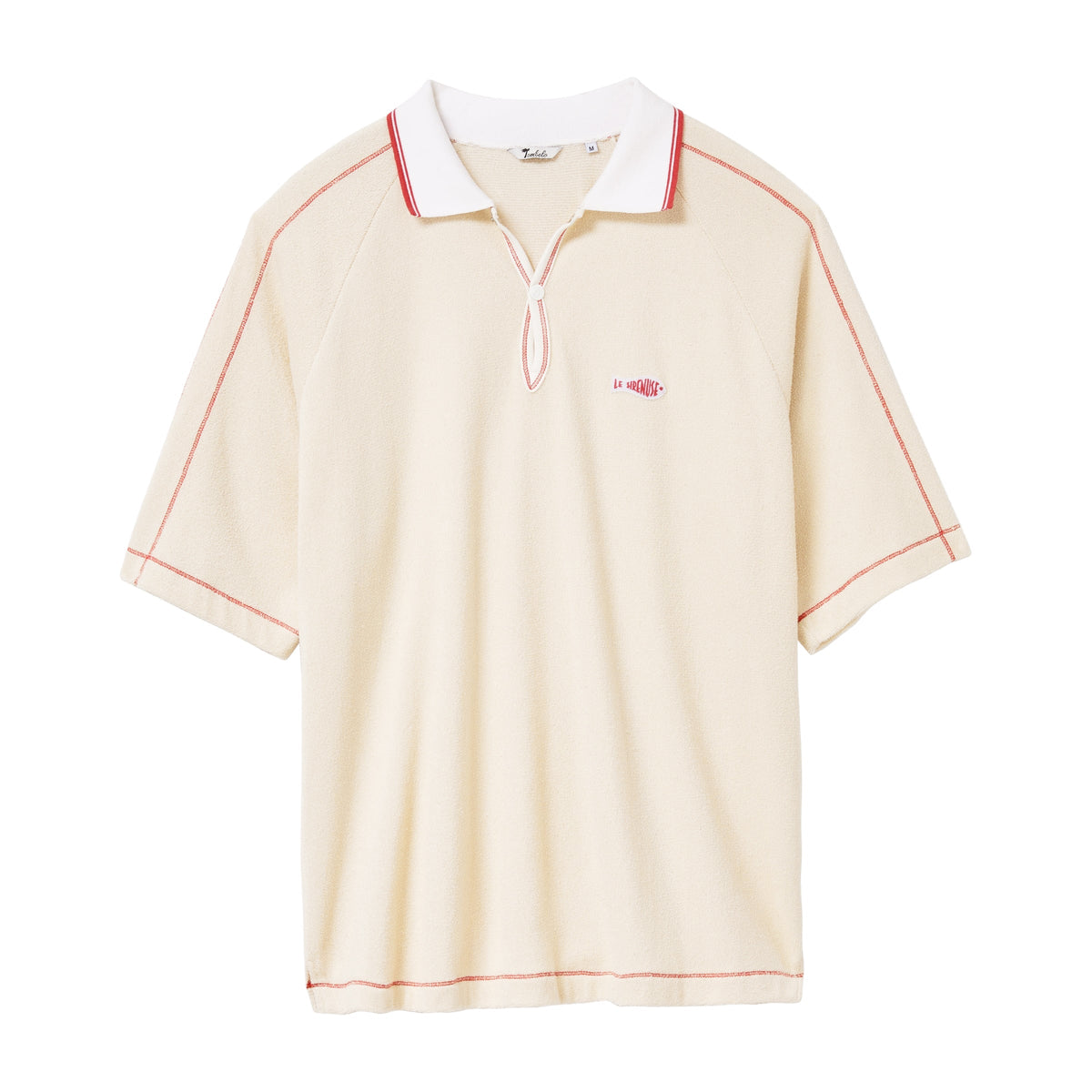 'Le Sirenuse' Guppy Raglan Terry Polo