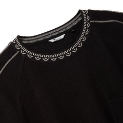 Raglan Terry Tee (Charcoal)