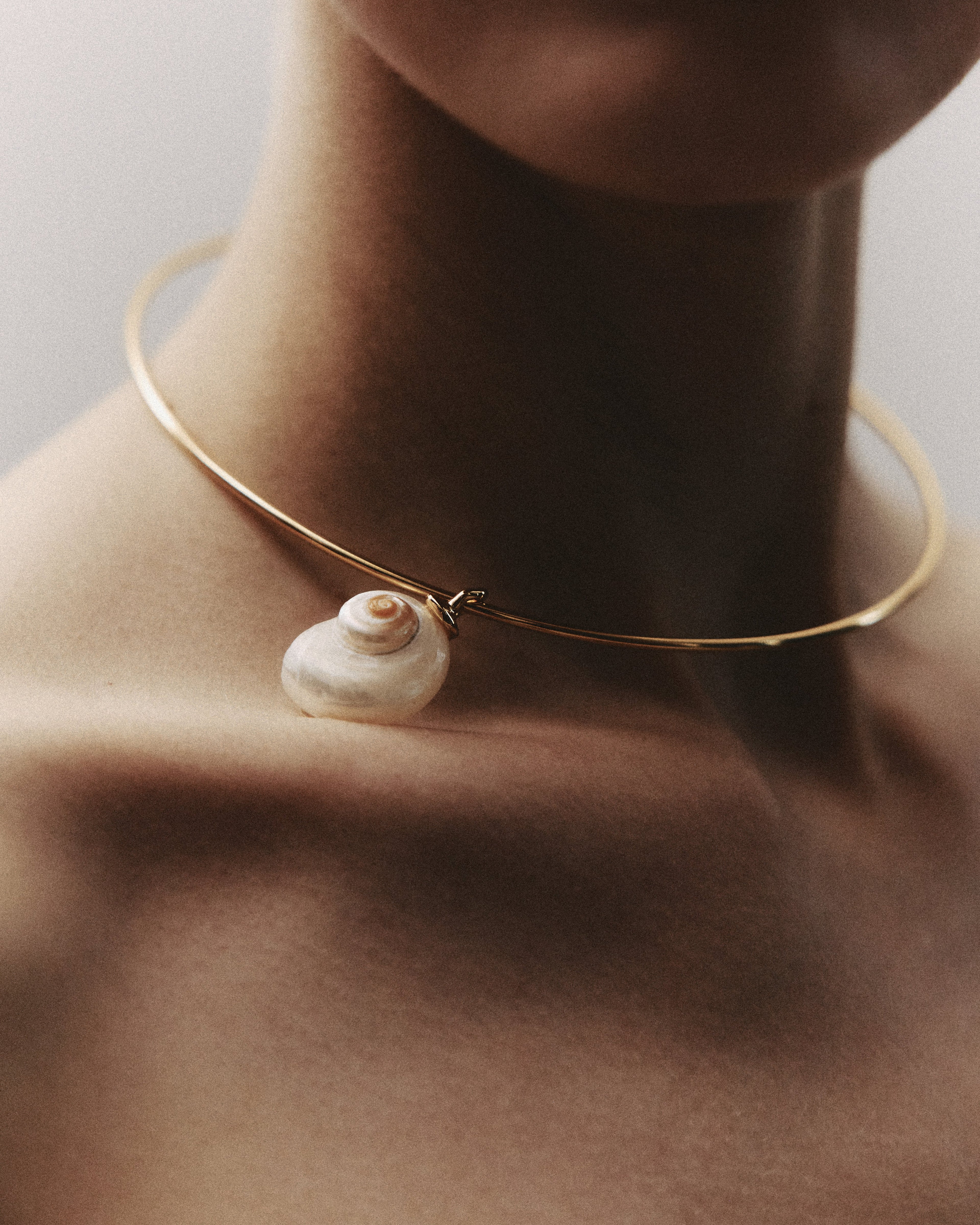 Shell Charm Collar