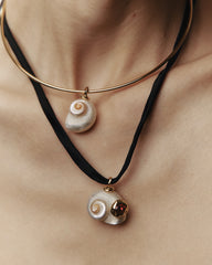 Shell Charm Collar