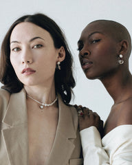 Petite Mix Pearl Collar
