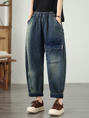 Women's Summer Fashionable & Classic Denim Elastic Style Bottom
