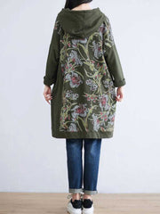 Comfy Women's Hooded Sweater Midi Dress | Eva Trends
