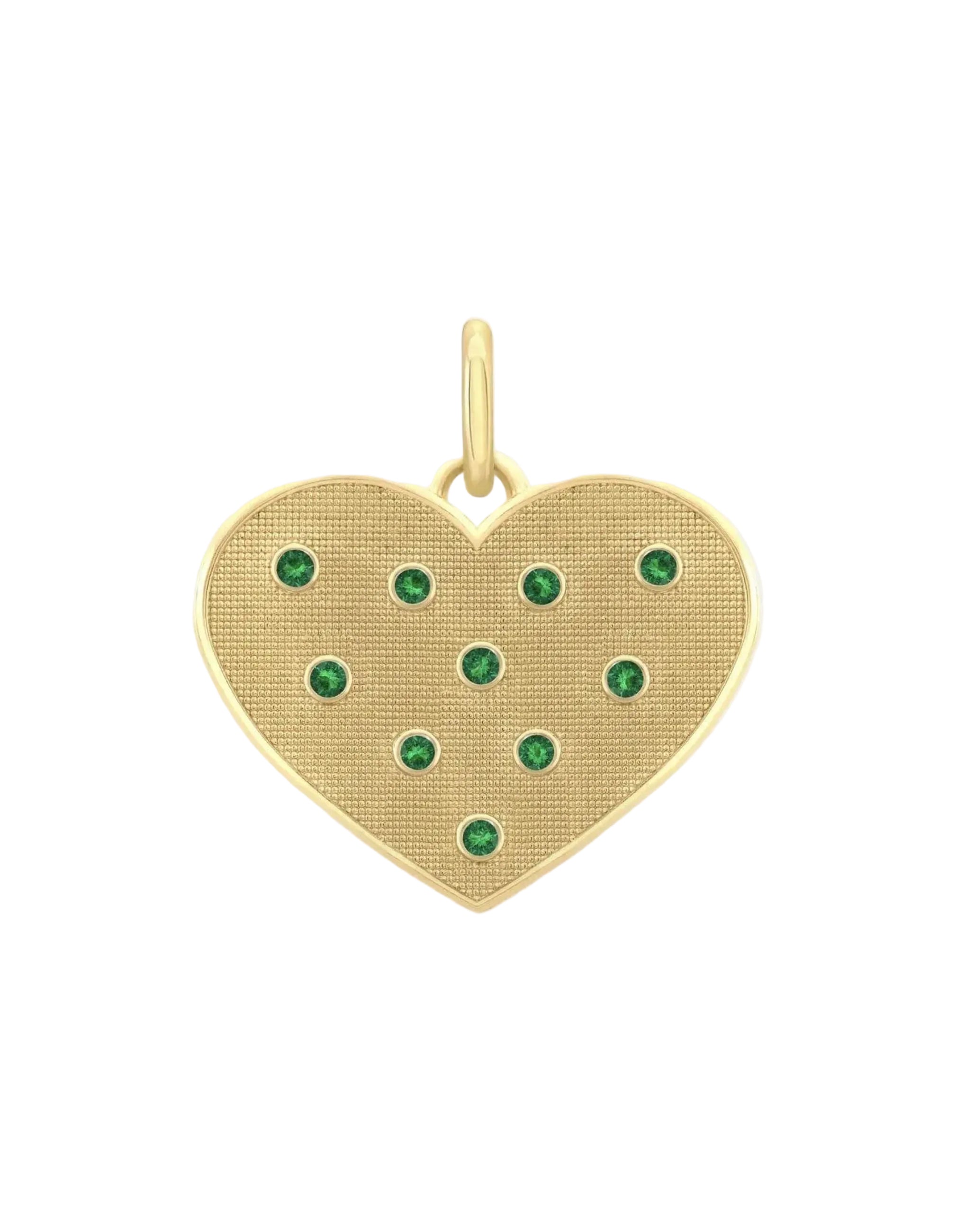 Birthstone Heart Pendant