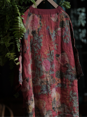 Women's Summer Stylish Relaxed Loose Printed Dress
