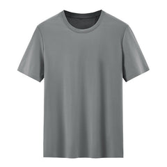 Men's Breathable Mesh-Texture Patchwork T-Shirt
