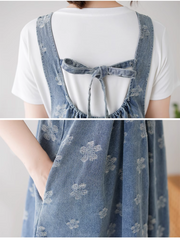 Women's Summer Relaxed Printed Salopette | Eva Trends