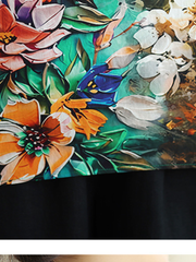 From Brunch to Boardroom Floral Blouse — Flowing, Artful, Effortlessly Flattering