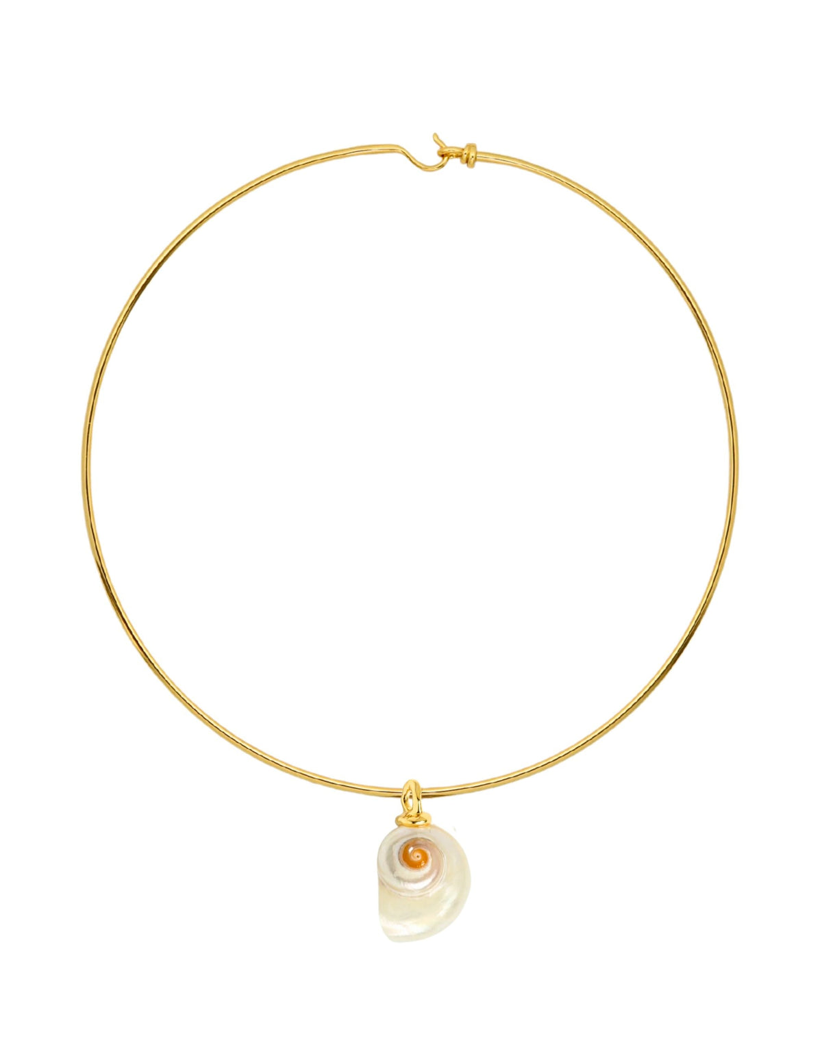 Shell Charm Collar