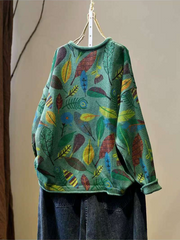 Women's Crew Neck Sweater - Relaxed Fit | Eva Trends