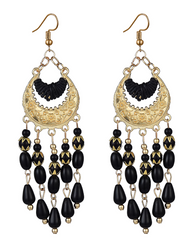 Women’s Soft Glow Pearl & Gold Hoop Earrings