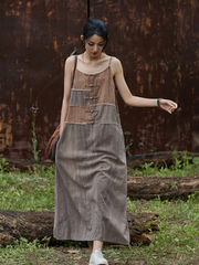 Elegant Women's Tie Dye Dress with Pocket - Eva Trends