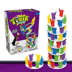 Balance Penguin Challenge Tower Building Blocks Game Puzzle