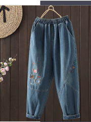 Women's Summer Printed Soft Cotton Comfort Bottom
